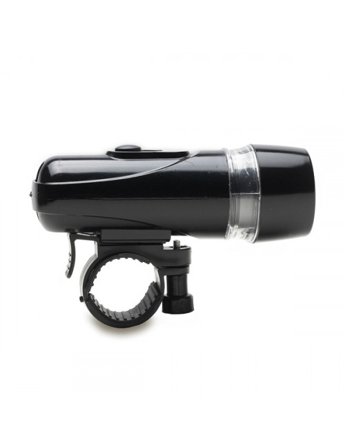 Zestaw lampek rowerowych, czarny 
