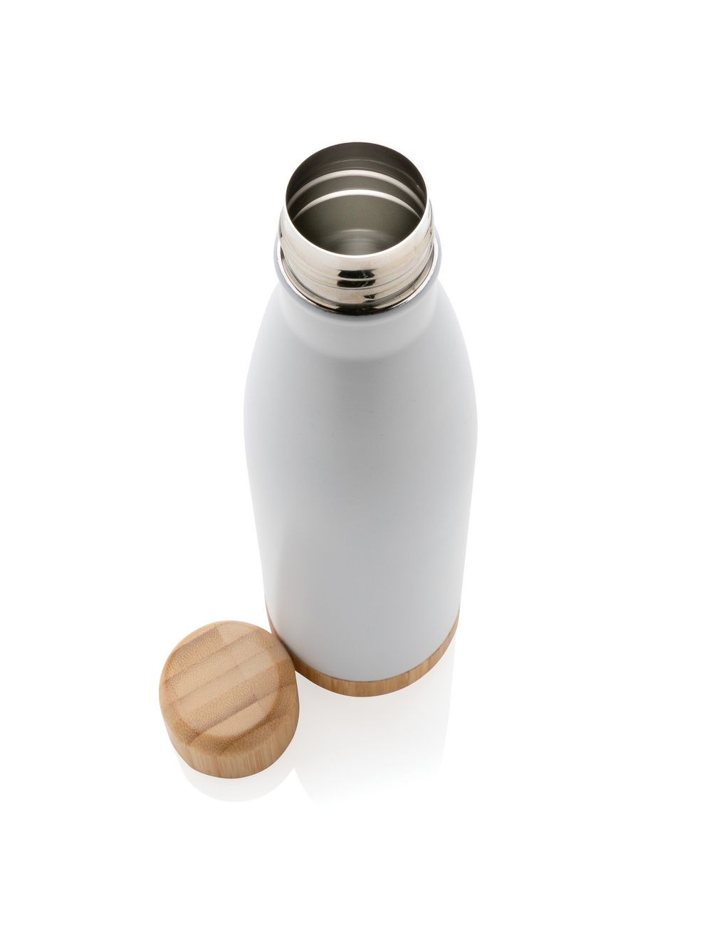 Butelka termiczna 700 ml, bambusowy element