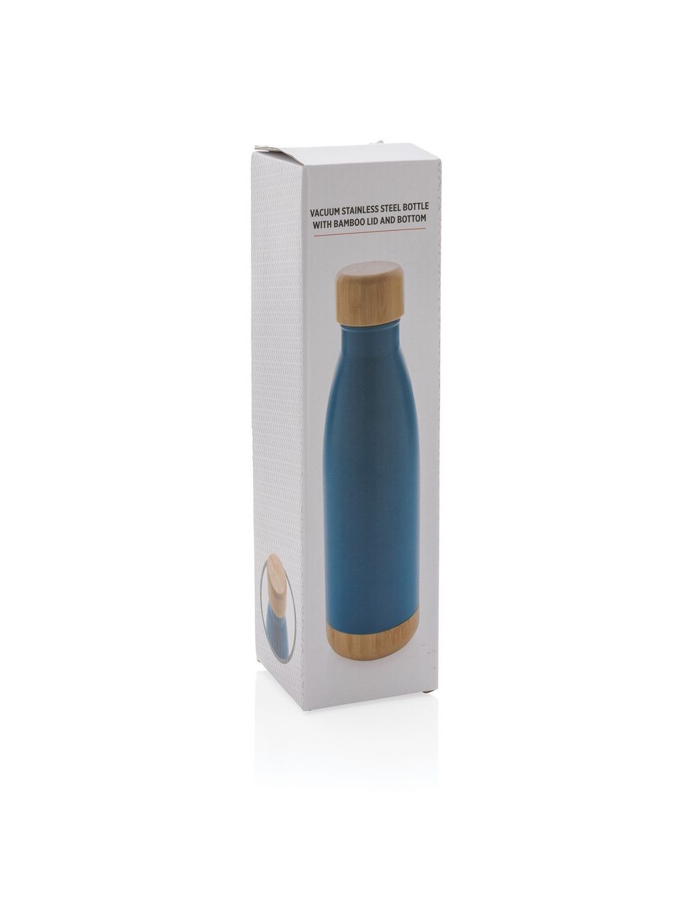 Butelka termiczna 700 ml, bambusowy element