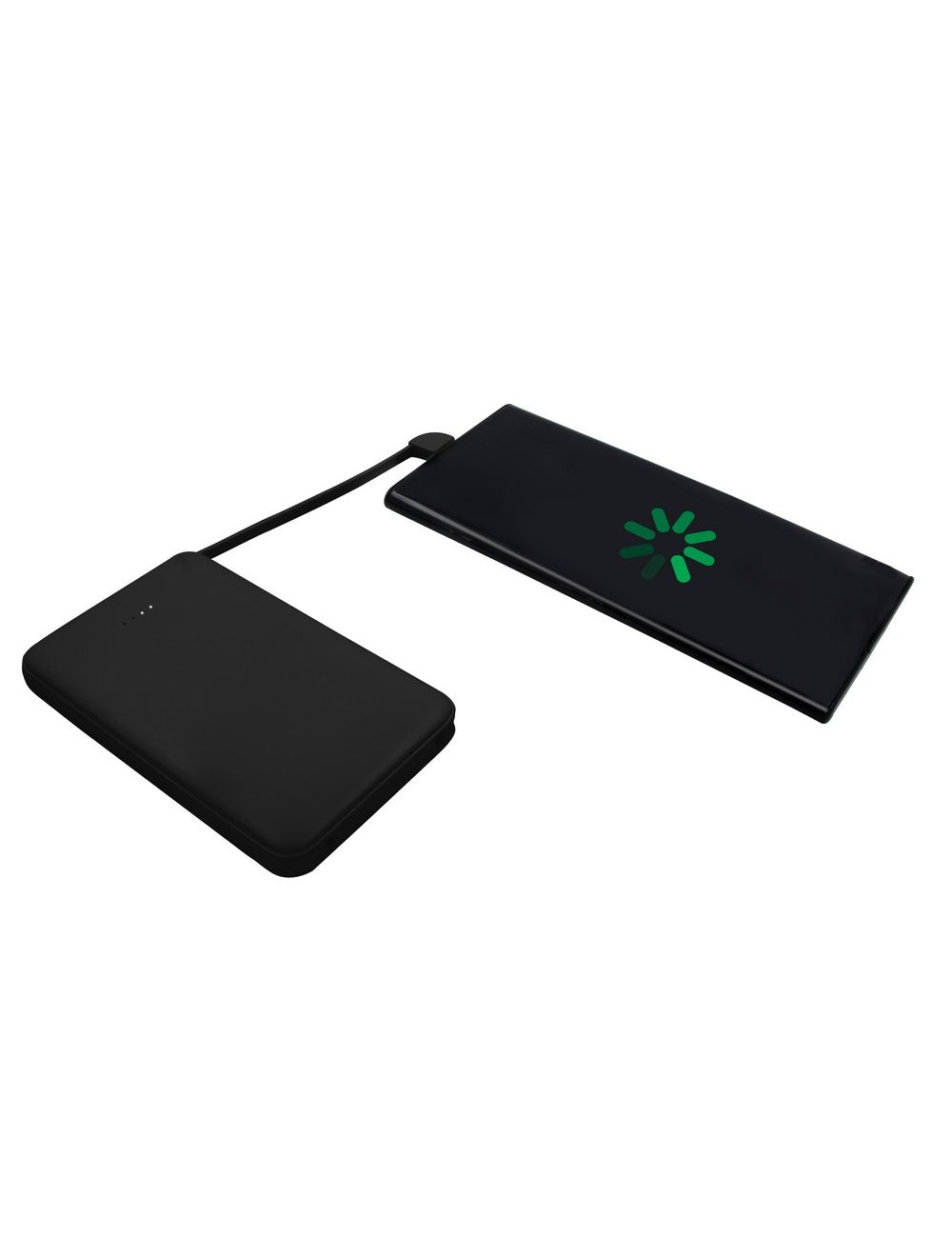 Power bank 5000 mAh ze zintegrowanymi kablami,...