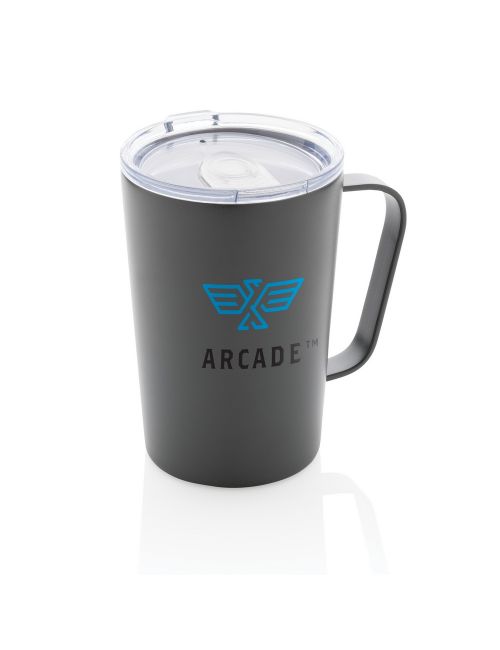 Kubek termiczny 420 ml, stal nierdzewna z recyklingu