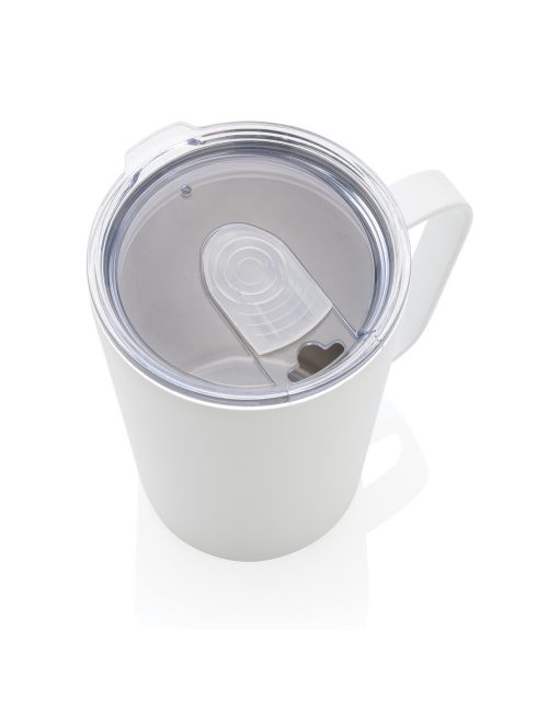 Kubek termiczny 420 ml, stal nierdzewna z recyklingu