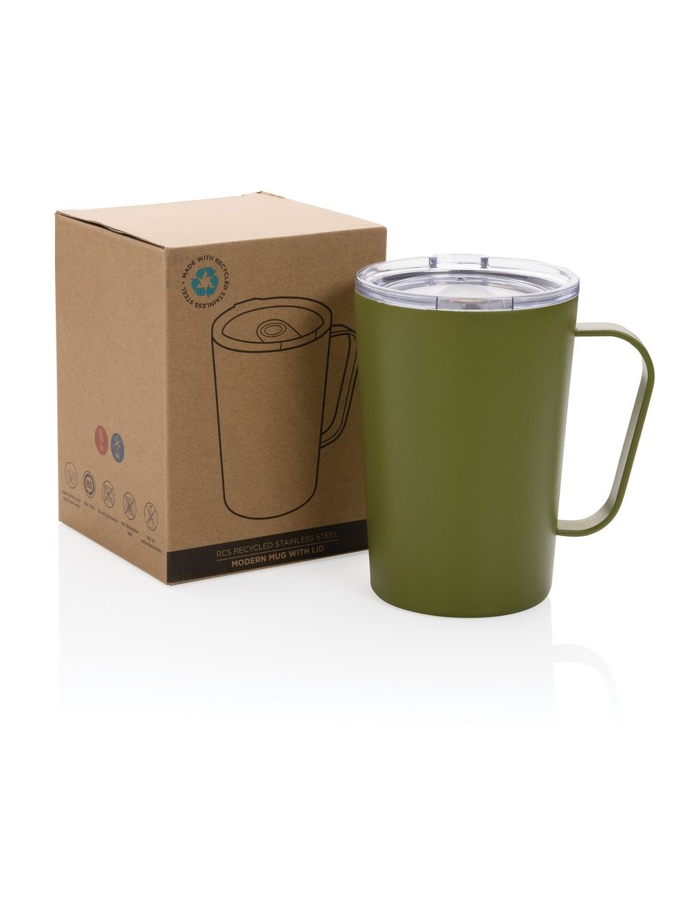 Kubek termiczny 420 ml, stal nierdzewna z...