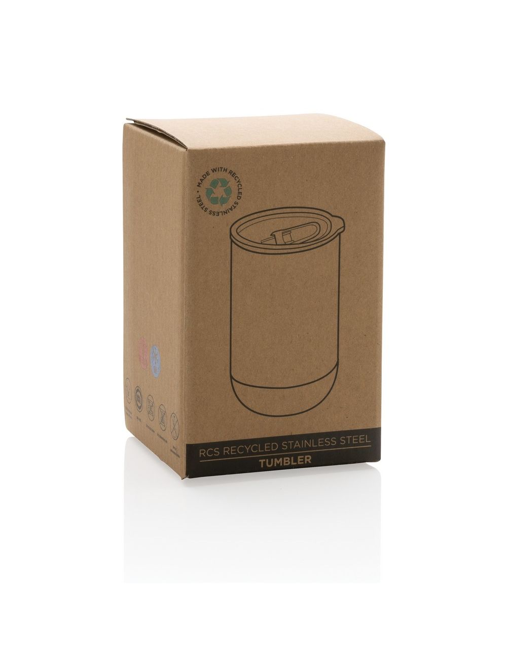 Kubek termiczny 360 ml, stal nierdzewna z...