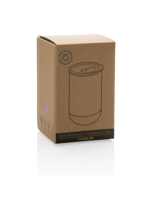 Kubek termiczny 360 ml, stal nierdzewna z recyklingu