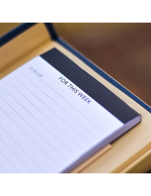 Notes i planner w upominkowym pudełku Kampa, granatowy 