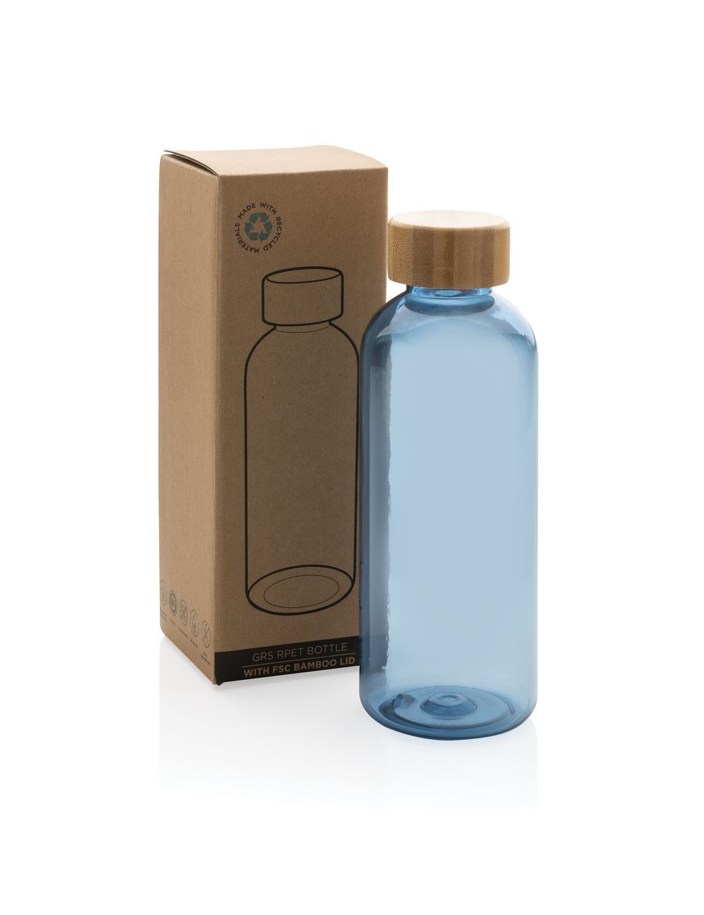 Butelka sportowa 660 ml z RPET