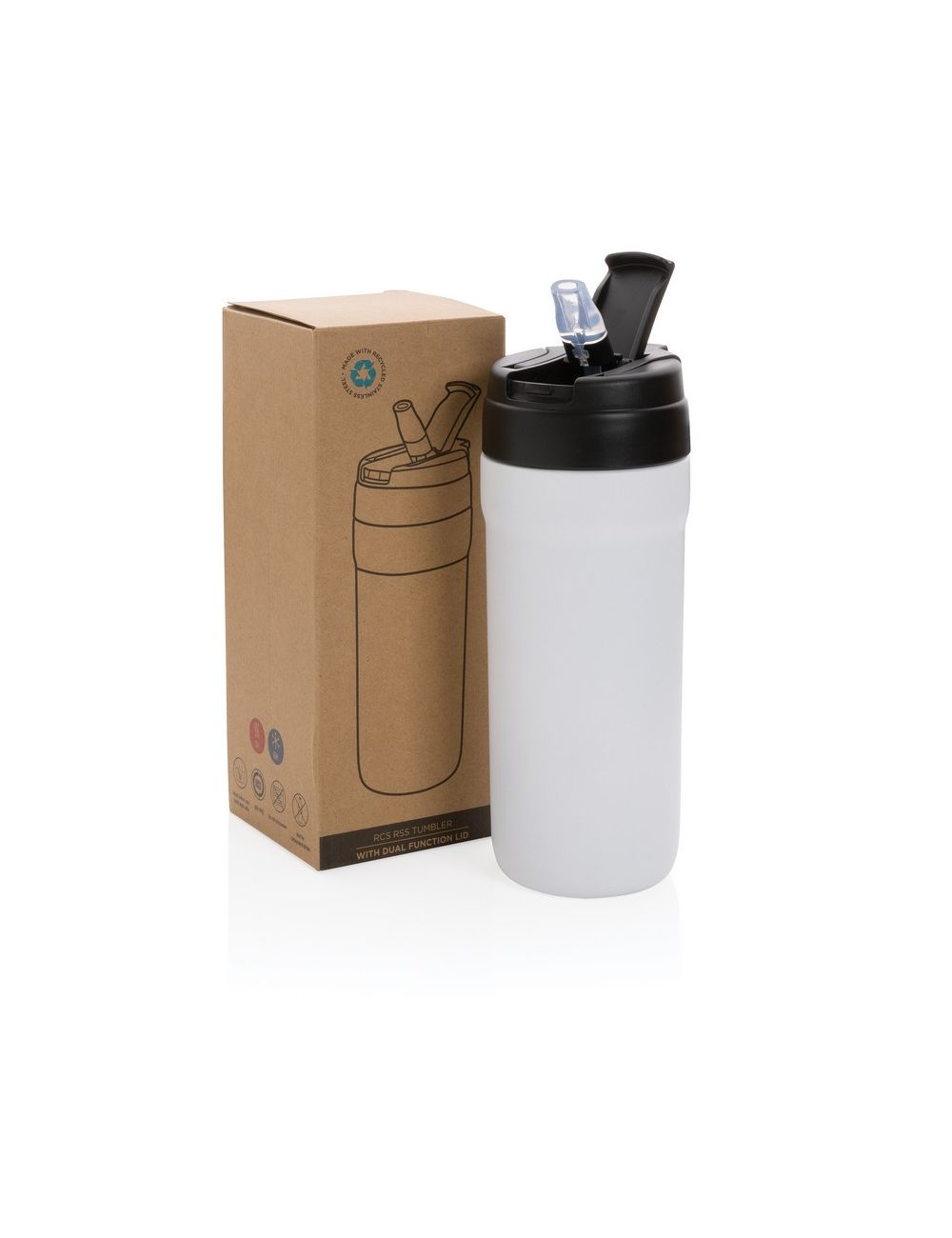 Butelka sportowa 670 ml ze stali nierdzewnej z...