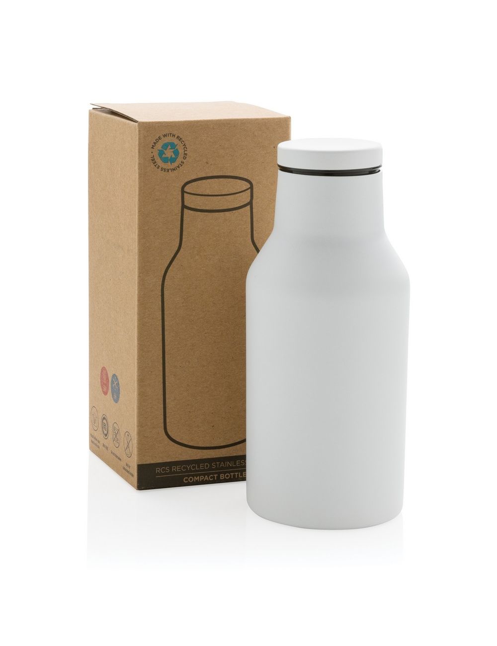 Butelka termiczna 300 ml, stal nierdzewna z...