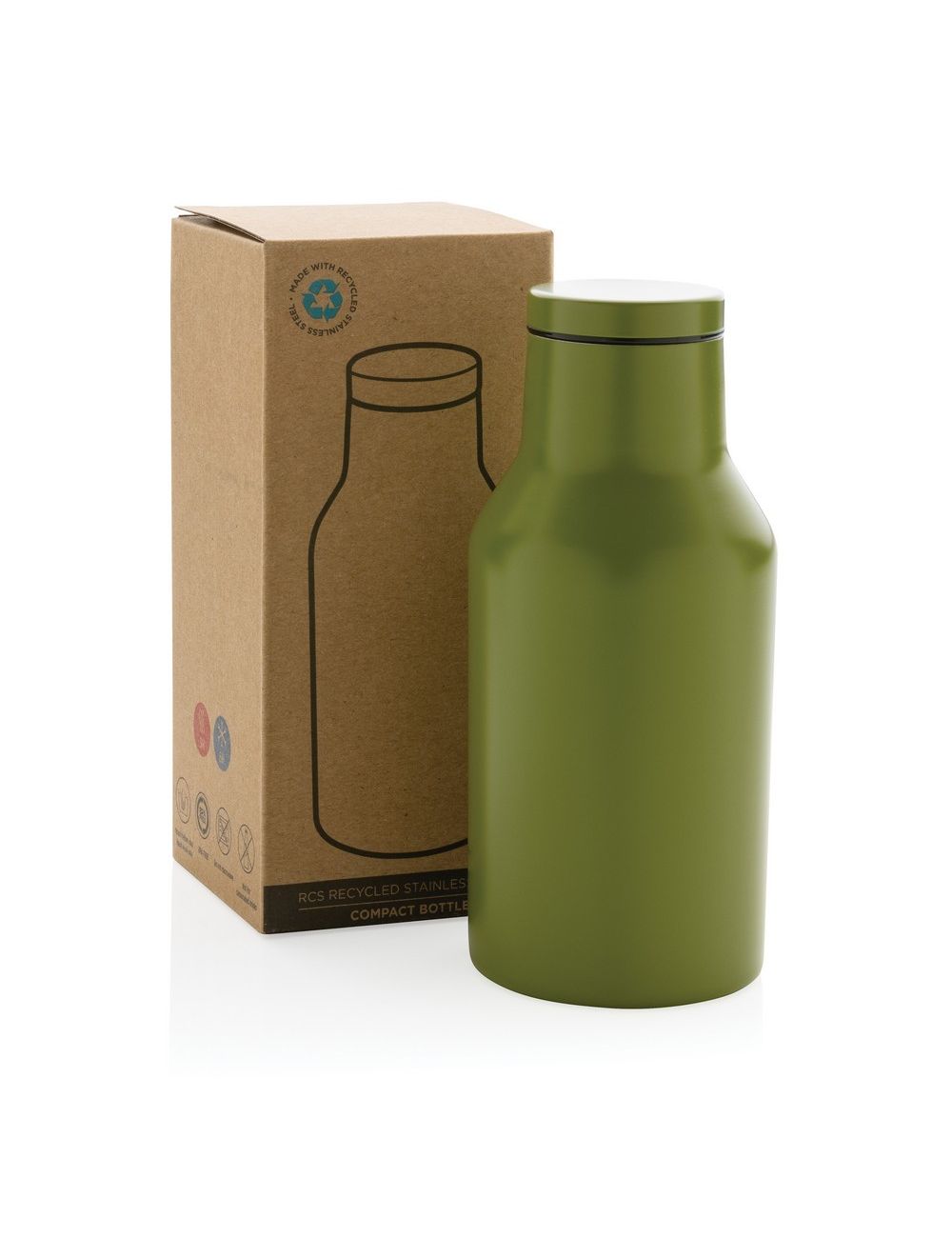 Butelka termiczna 300 ml, stal nierdzewna z...