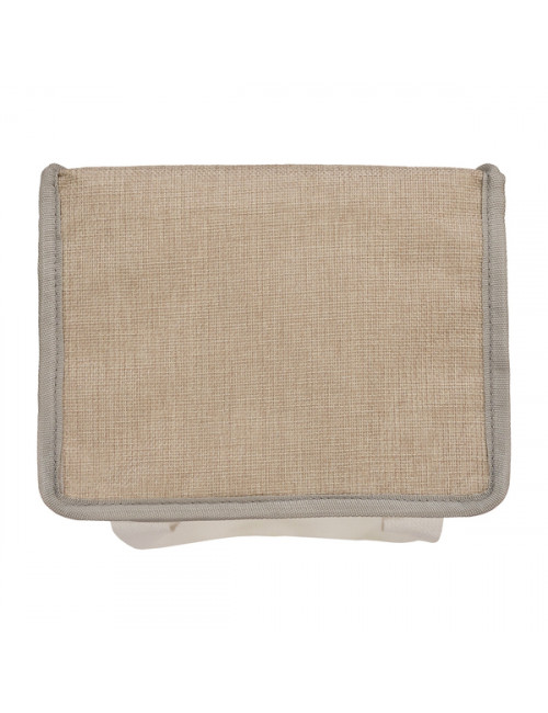 Torba izotermiczna na lunch z juty Loni, beżowy 