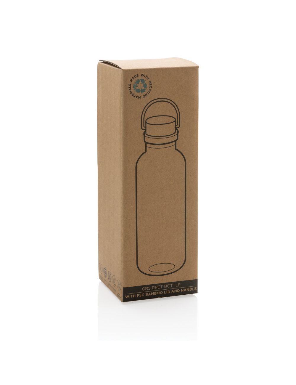 Butelka sportowa 680 ml z RPET