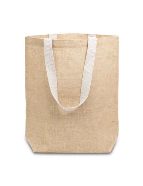 Torba na zakupy z juty Jeco, beżowy 
