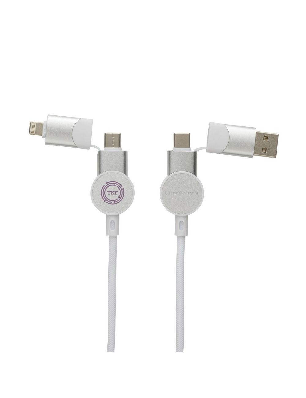 Kabel do ładowania 6 w 1 45W Urban Vitamin Oakland