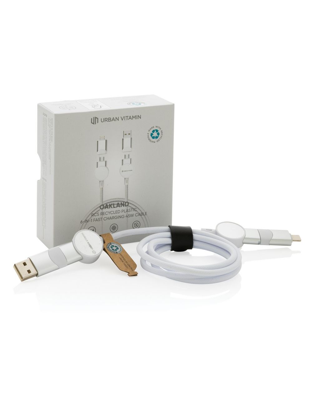 Kabel do ładowania 6 w 1 45W Urban Vitamin Oakland