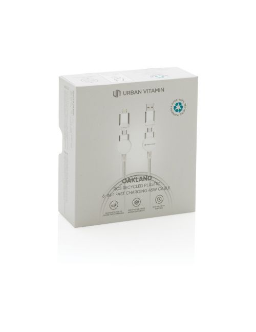 Kabel do ładowania 6 w 1 45W Urban Vitamin Oakland