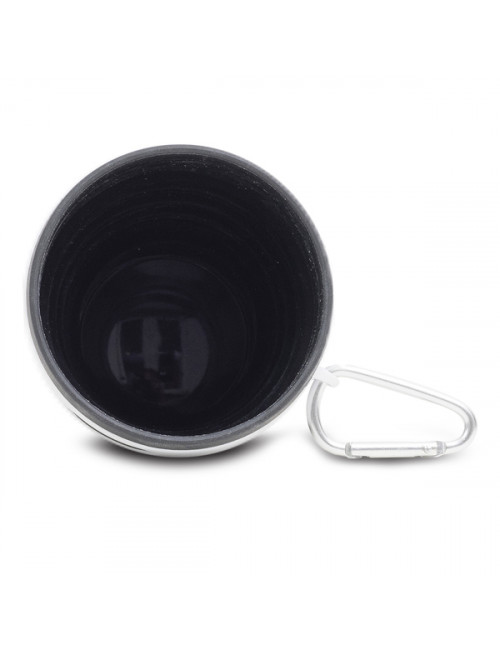 Kubek silikonowy 350ml Flexi, czarny