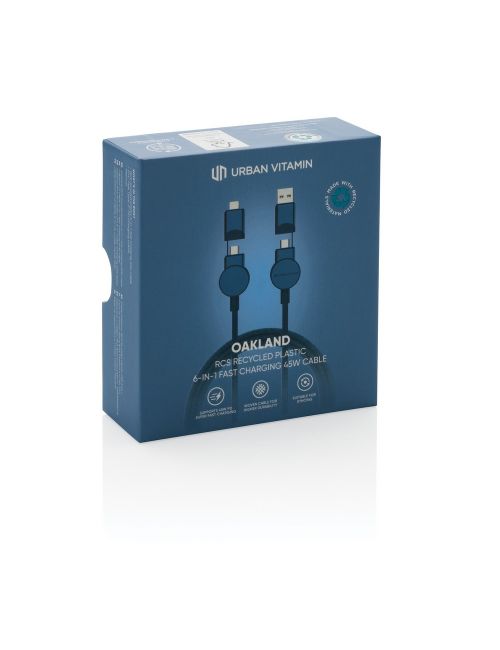 Kabel do ładowania 6 w 1 45W Urban Vitamin Oakland