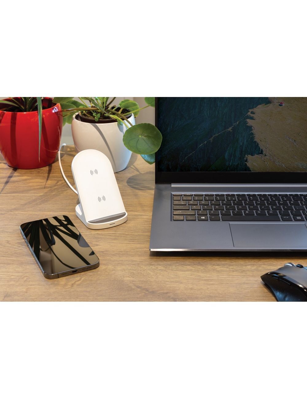 Ładowarka bezprzewodowa z podwójną cewką 15W