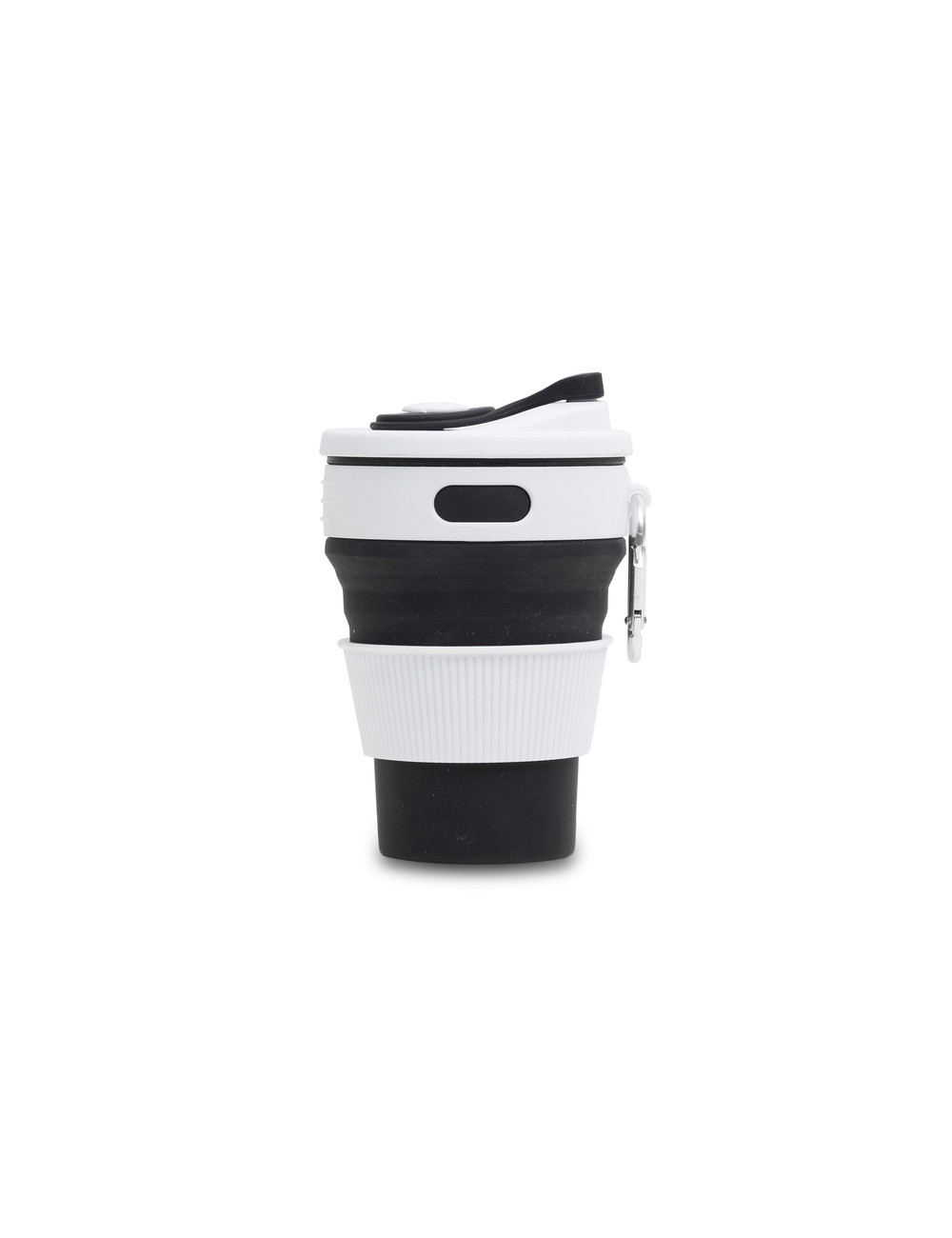 Kubek silikonowy 350ml Flexi, czarny