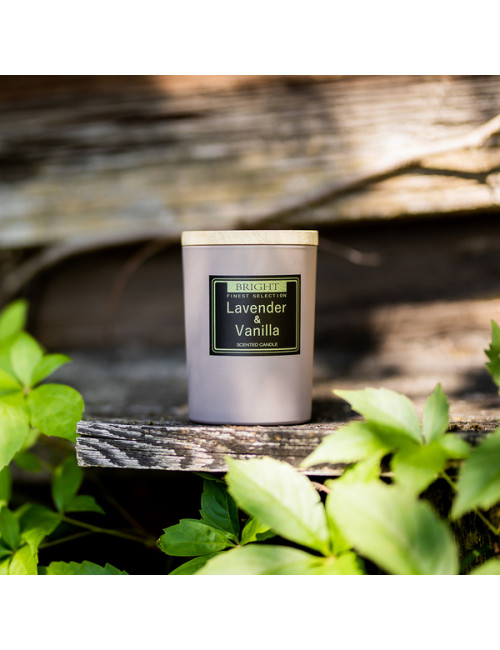 Świeczka zapachowa Perugia, szary