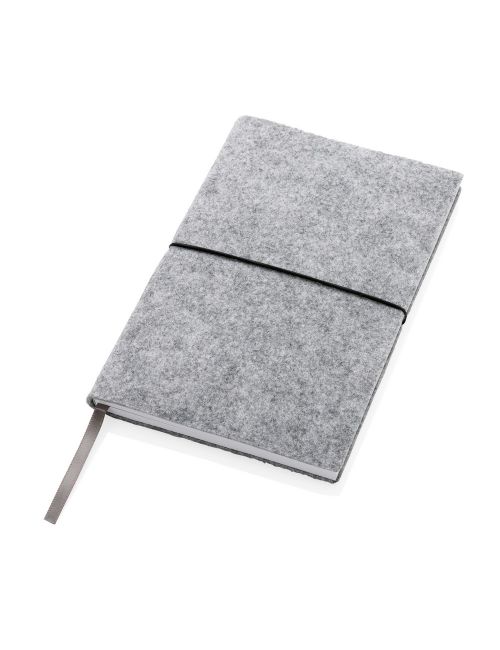 Notatnik A5, filc z recyklingu