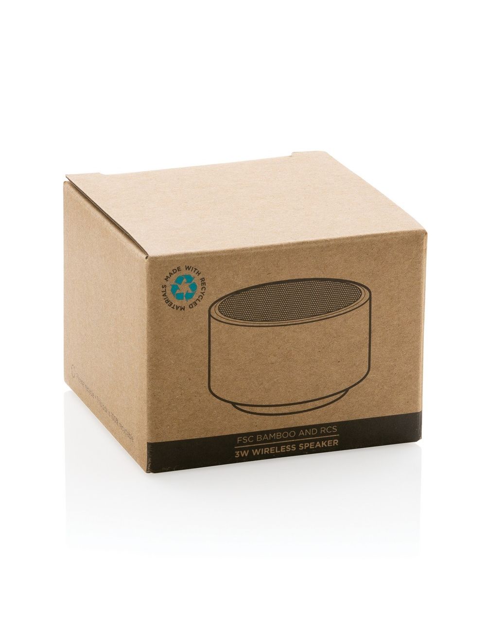 Bambusowy głośnik bezprzewodowy 3W, RABS