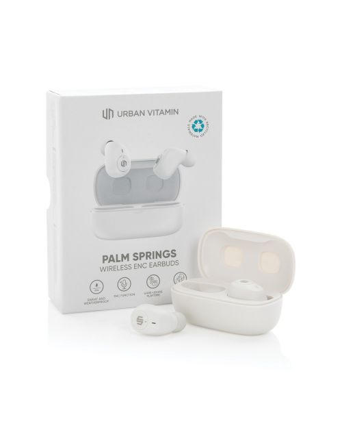 Bezprzewodowe słuchawki douszne Urban Vitamin Palm Springs ENC