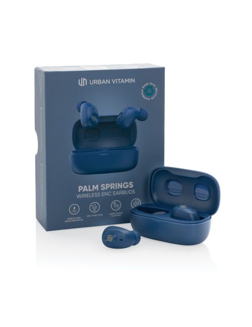 Bezprzewodowe słuchawki douszne Urban Vitamin Palm Springs ENC