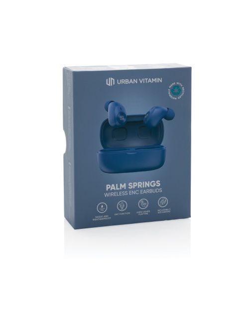 Bezprzewodowe słuchawki douszne Urban Vitamin Palm Springs ENC
