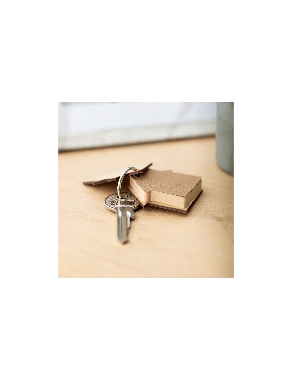 Bambusowy brelok z karteczkami memo Homeland,...