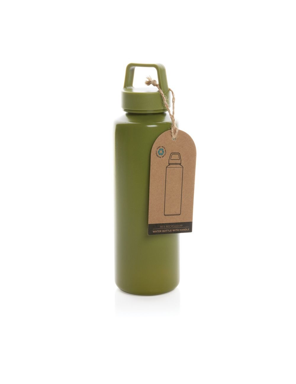 Butelka sportowa 500 ml z plastiku z recyklingu