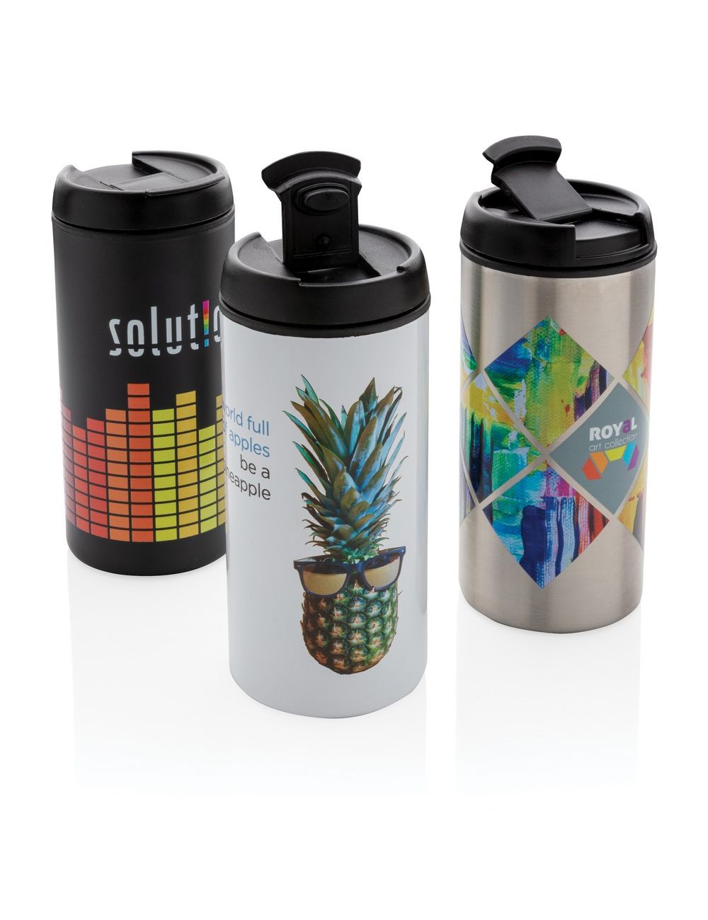 Kubek podróżny 330 ml Metro ze stali...