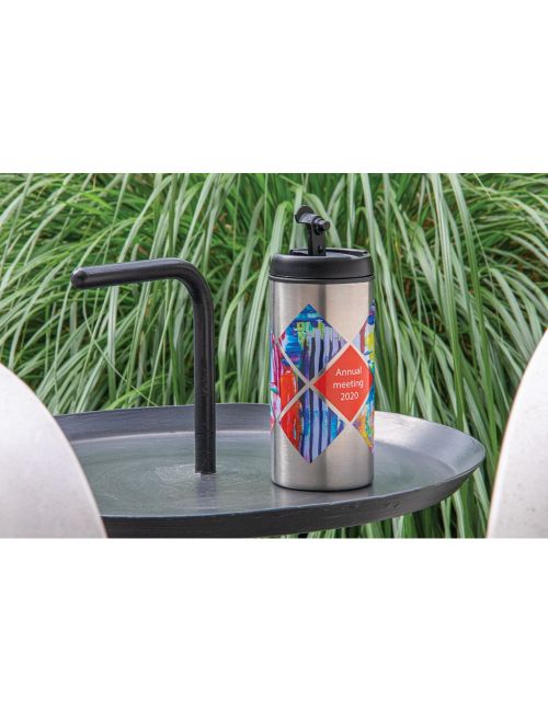 Kubek podróżny 330 ml Metro ze stali nierdzewnej z recyklingu