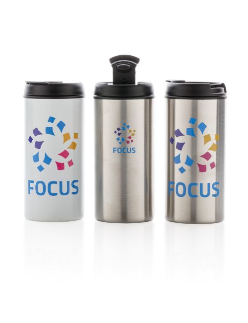 Kubek podróżny 330 ml Metro ze stali nierdzewnej z recyklingu