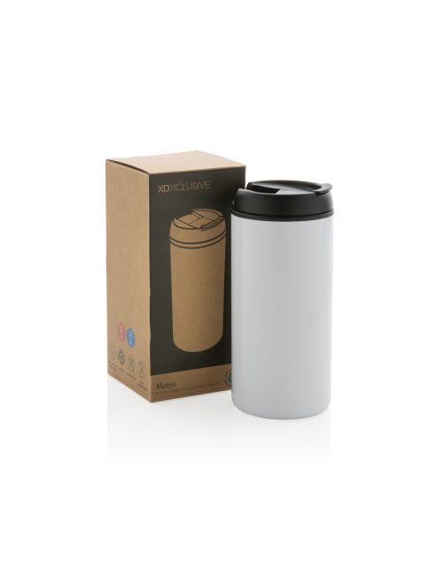 Kubek podróżny 330 ml Metro ze stali nierdzewnej z recyklingu