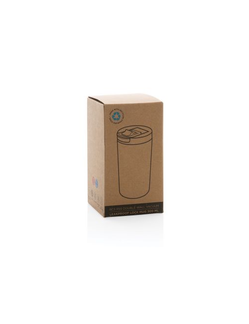 Kubek termiczny 300 ml, stal nierdzewna z recyklingu