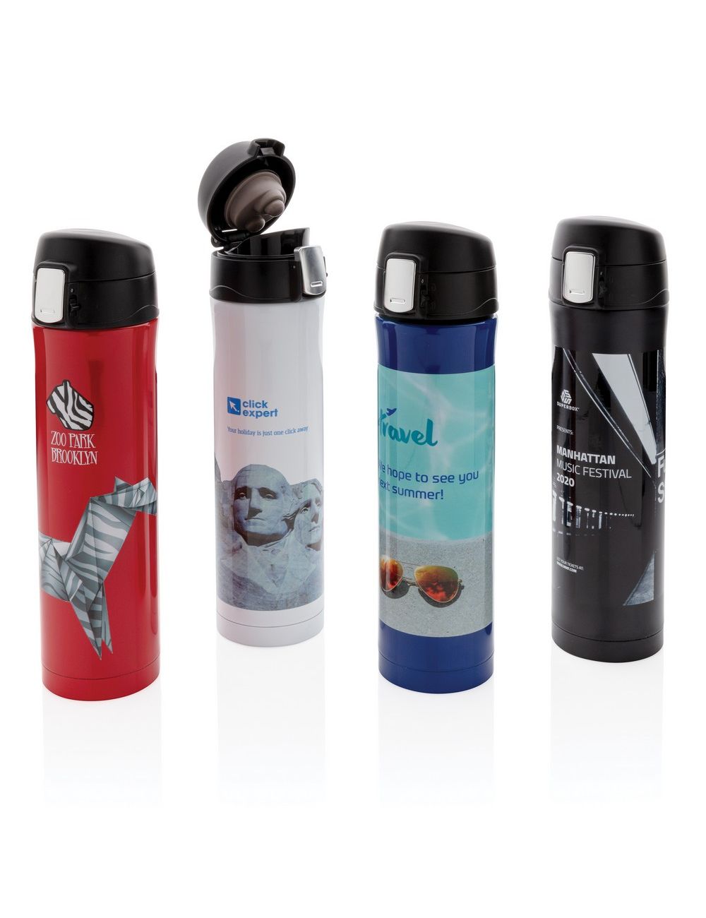 Kubek termiczny 450 ml, stal nierdzewna z...