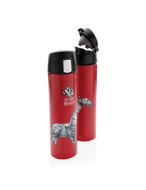 Kubek termiczny 450 ml, stal nierdzewna z recyklingu