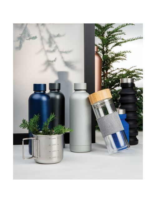Butelka termiczna 500 ml, stal nierdzewna z recyklingu