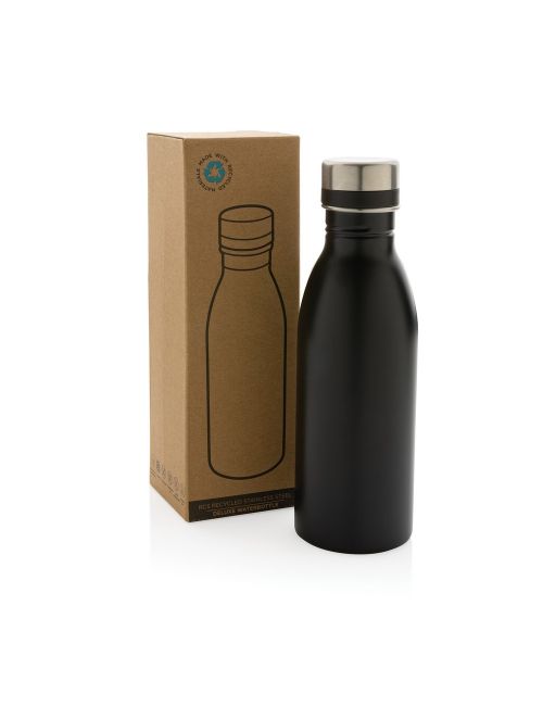 Butelka sportowa 500 ml ze stali nierdzewnej z recyklingu