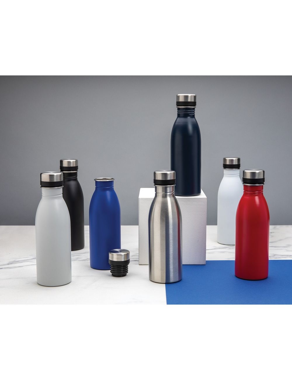 Butelka sportowa 500 ml ze stali nierdzewnej z...