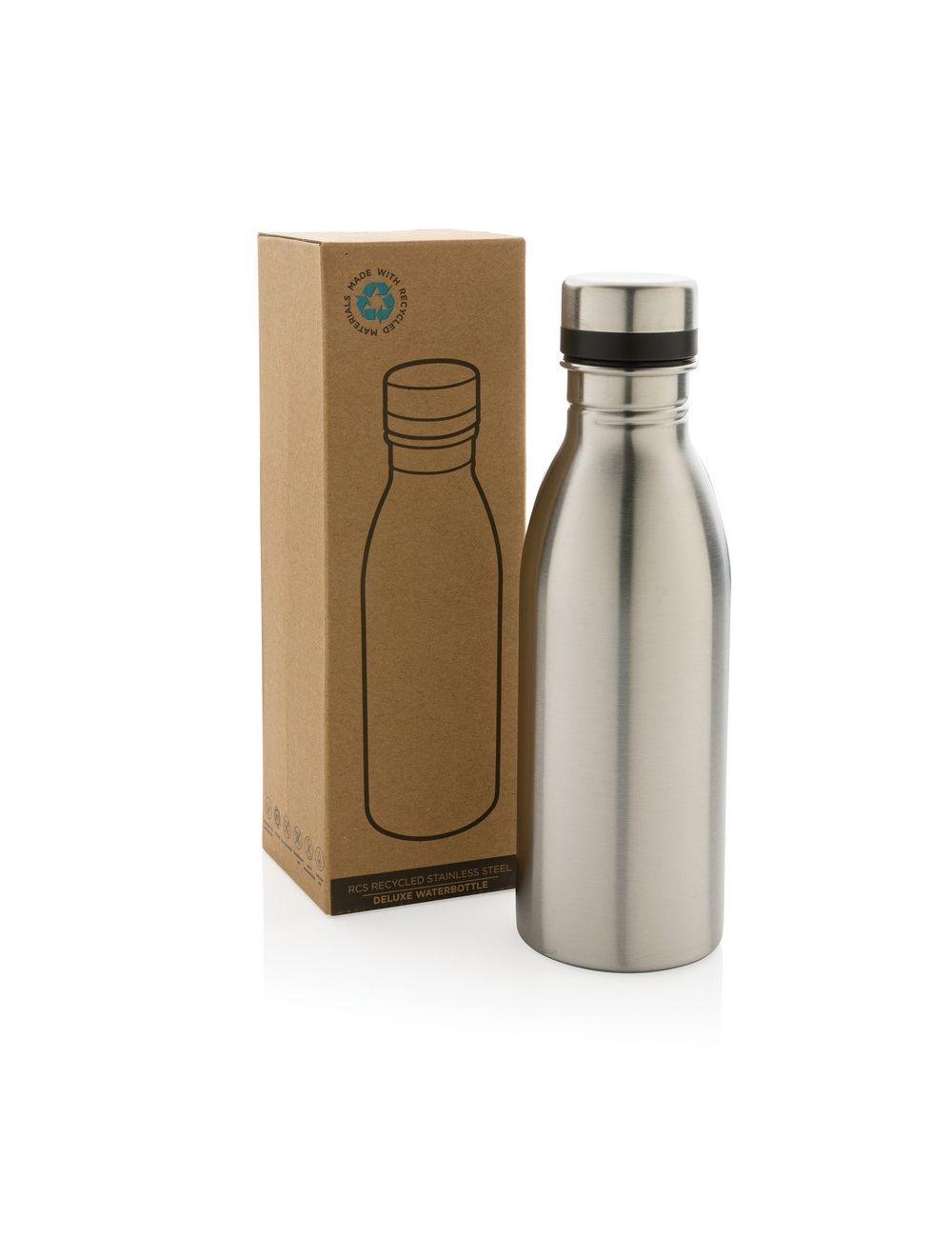 Butelka sportowa 500 ml ze stali nierdzewnej z...