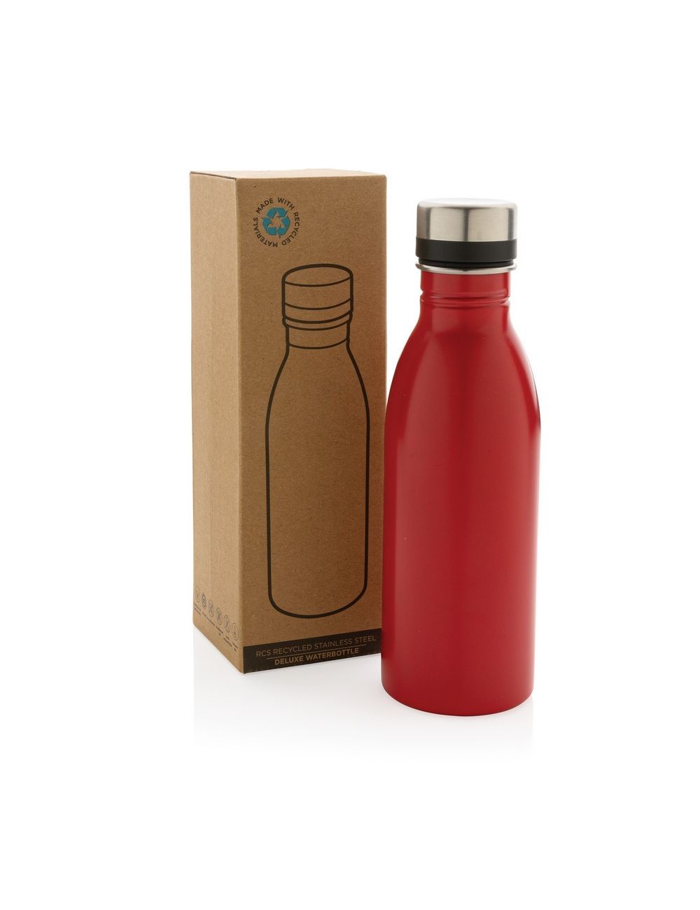 Butelka sportowa 500 ml ze stali nierdzewnej z...