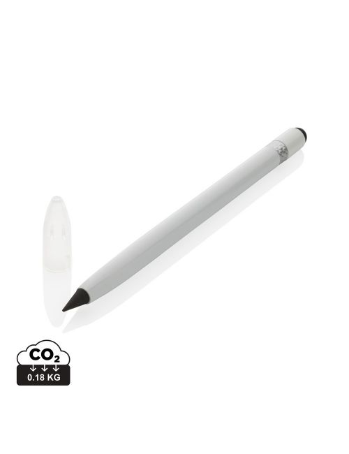 Aluminiowy "wieczny" ołówek z gumką