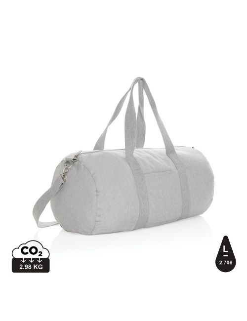 Torba sportowa, podróżna Impact AWARE™, bawełna z recyklingu