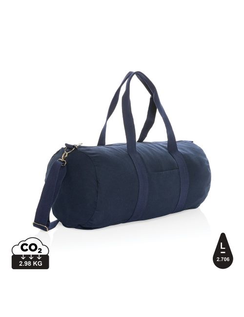 Torba sportowa, podróżna Impact AWARE™, bawełna z recyklingu