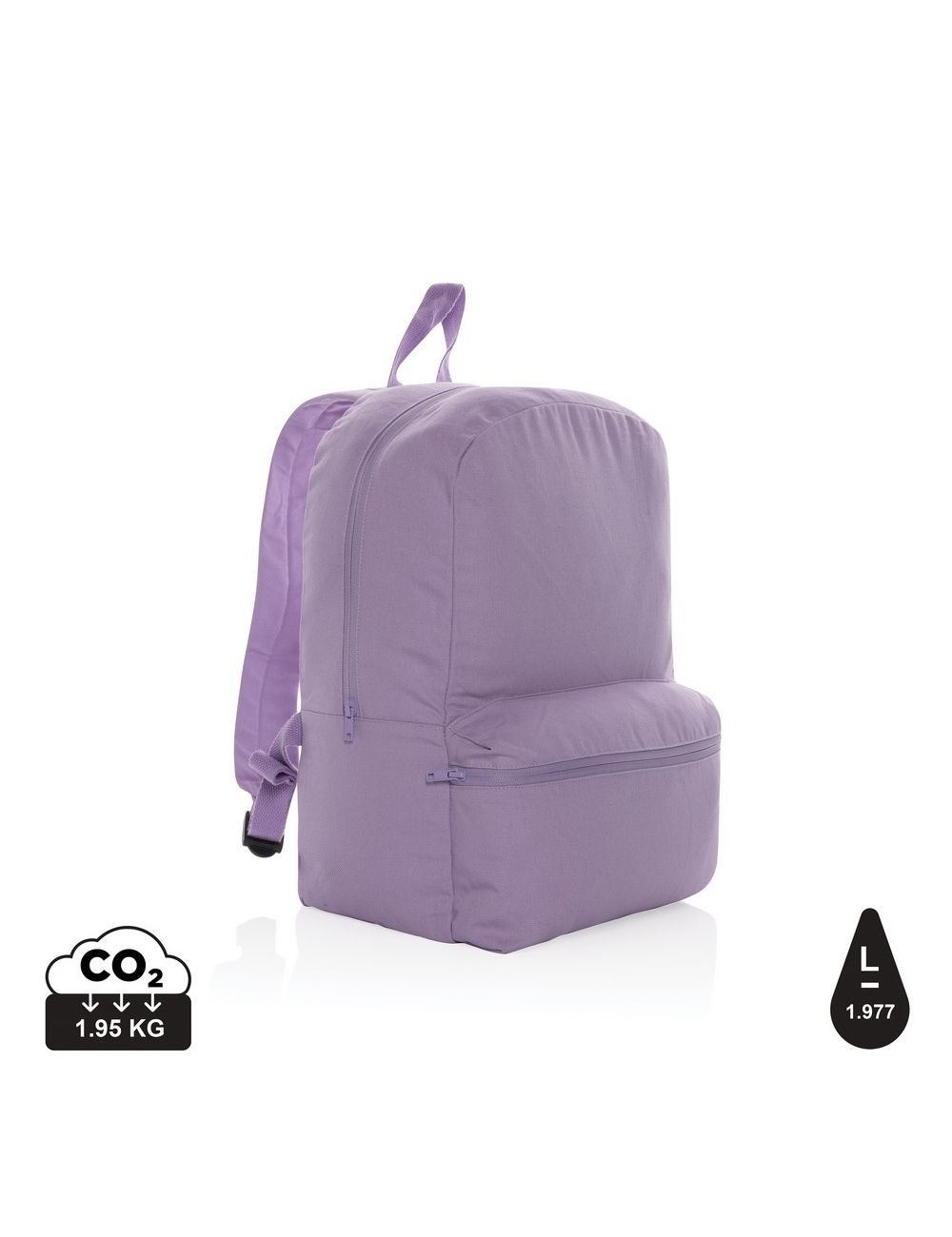 Plecak Impact AWARE™, bawełna z recyklingu