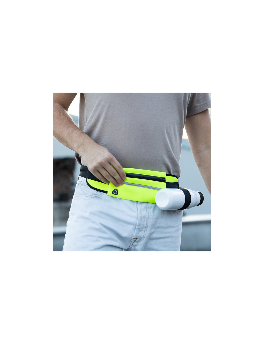 Saszetka na pas z uchwytem na butelkę Allget,...