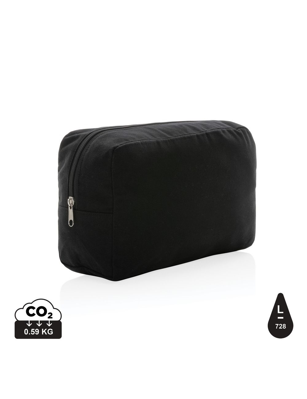 Kosmetyczka Impact AWARE™, niebarwiona bawełna...